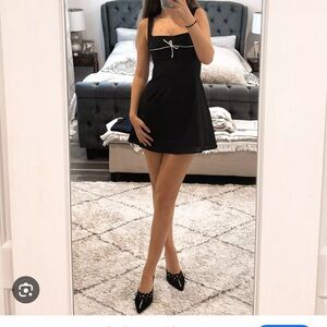 Peppermayo Cadence Mini Black Dress XS/US2